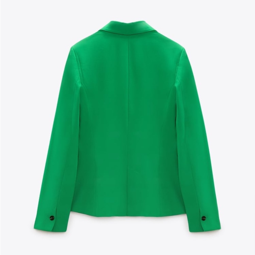Zara Set - Green Blazer & Ankle Pants - Picture 14 of 17